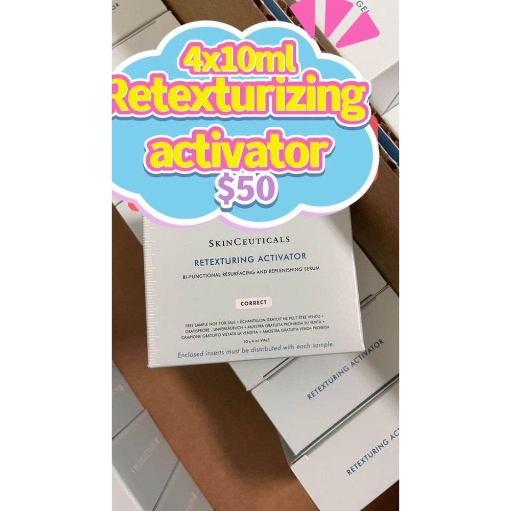 Retexturizing activator